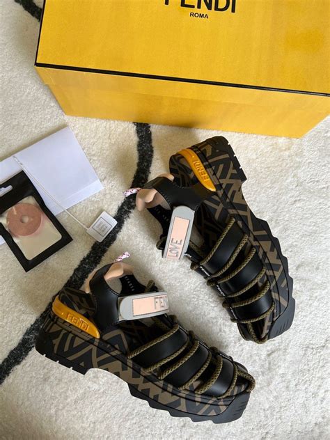 fendi dad shoes|cool dad sandals.